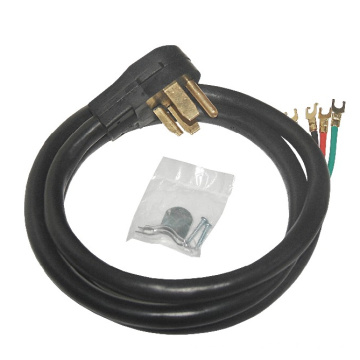 Cable de alimentación de secador de 3 hilos de 30 amperios Epicord, cable de alimentación de 4 pies